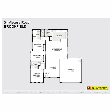 34 Viscosa Road, Brookfield, VIC 3338, 3 slaapkamers, 2 badkamers, House