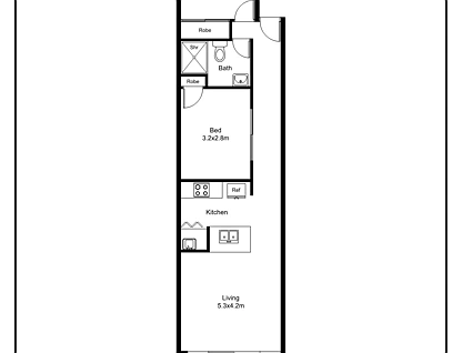 19/32 Alex Colley Crescent, Wright, Molonglo Valley District, 2 રૂમ, 1 બાથરૂમ, Apartment