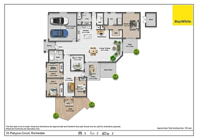 35 Platypus Circuit, Rochedale, QLD 4123, 5 침실, 2 욕실, House