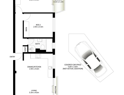 2/35 Francis Street, Bondi Beach, Eastern Suburbs, 2 कमरे, 1 बाथरूम, Apartment