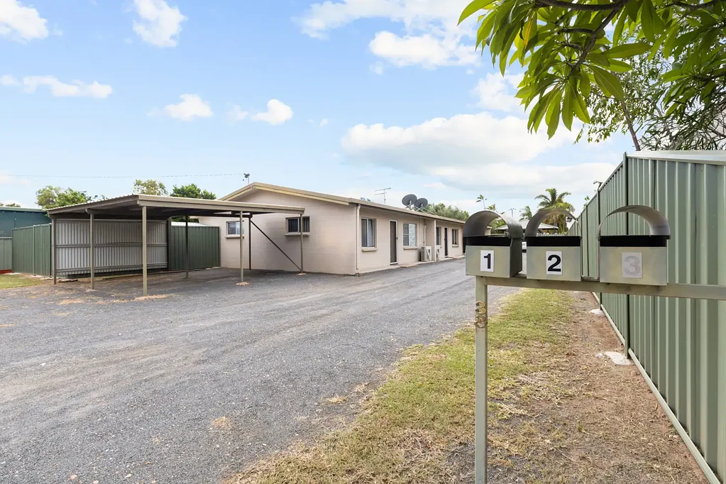 Two bedroom furnished unit in complex of three