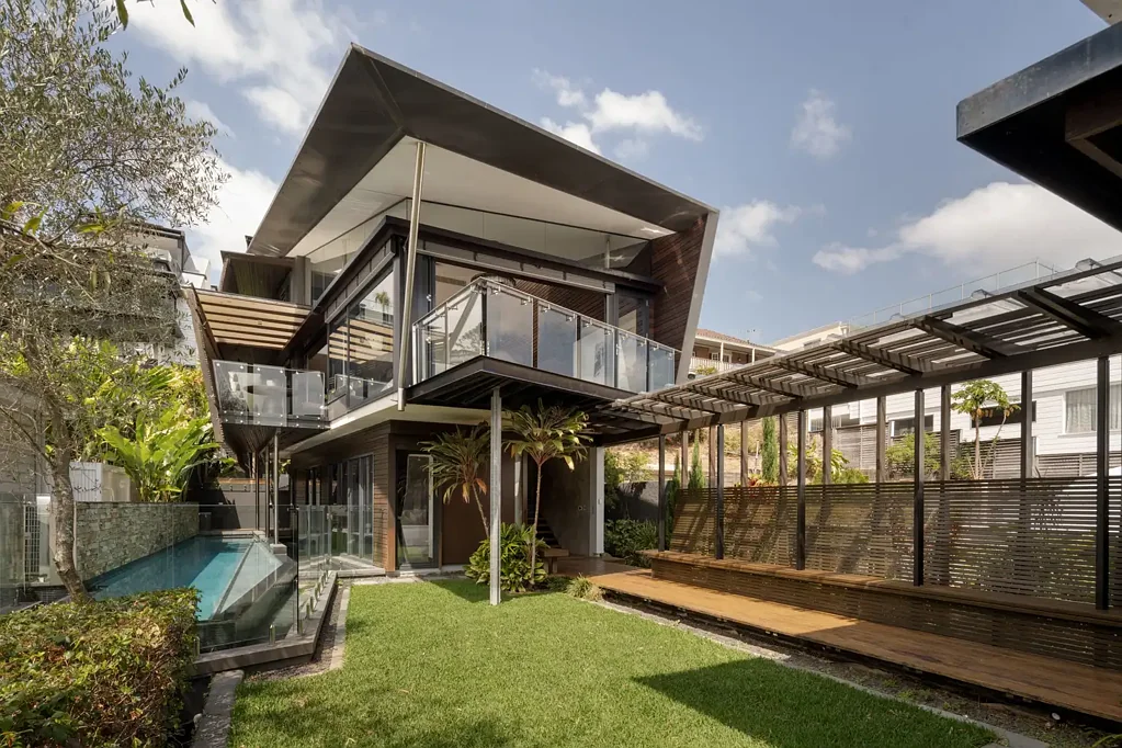 Teneriffe 5Kwarto Industrial Architecture, Entertaining and Stunning Views