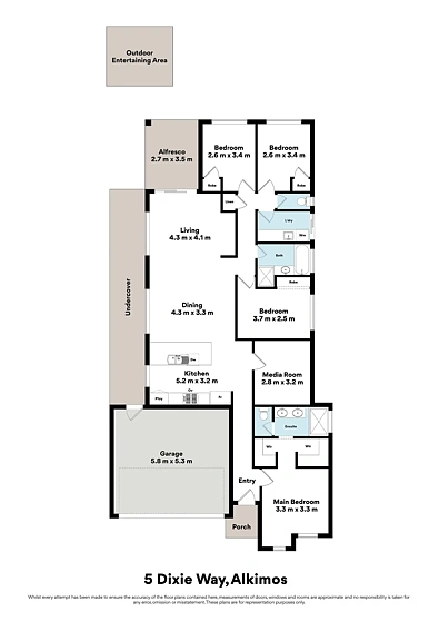 5 Dixie Way, Alkimos, WA 6038, 4房, 2浴, House
