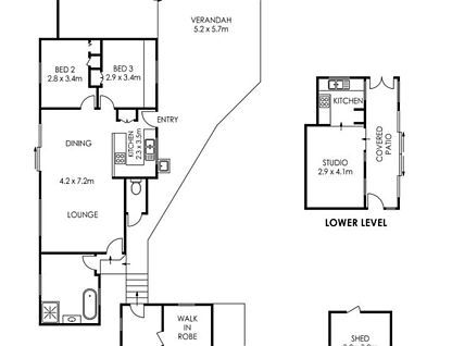 617 Upper Pinbarren Creek Road, Kin Kin, Sunshine Coast, 3房, 1浴, House