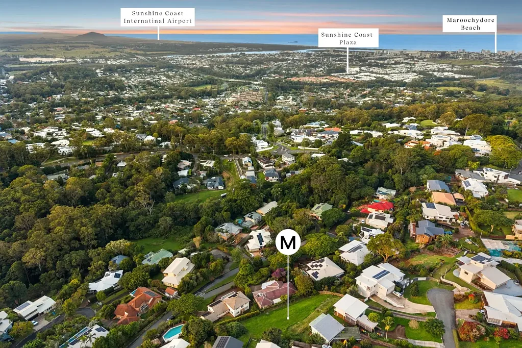 Buderim  Elevated 1,098sqm Parcel - 180° Ocean & Hinterland Views