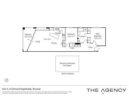 4/3 Ormond Esplanade, Elwood, VIC 3184, 2 ਕਮਰੇ, 1 ਬਾਥਰੂਮ, Apartment