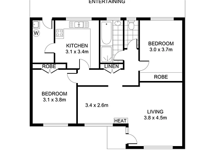 2/10 Mitchell Court, Darley, VIC 3340, 2 Schlafzimmer, 1 Badezimmer, Unit