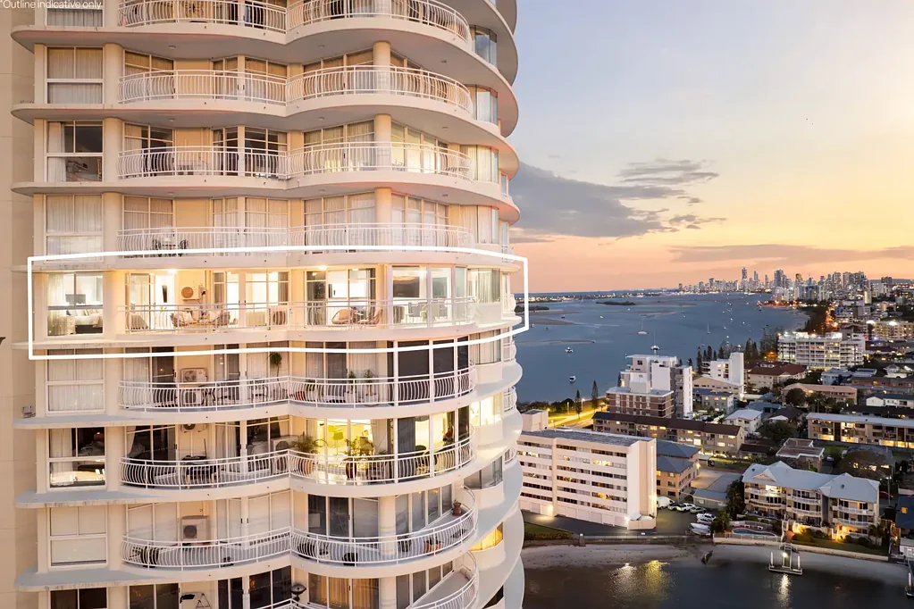 Runaway Bay 2 Bedroom Skyline Serenity - Unmatched Views, Unbeatable Location