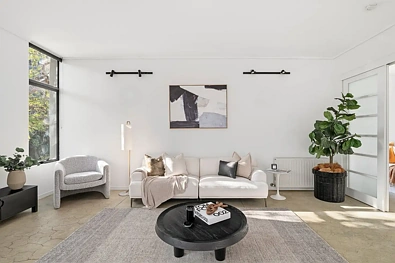 St Kilda 2chambre Secluded Designer Apartment in Coveted St Leonards
