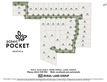 LOT 37 Adam Drive (Scenic Pocket Estate), Aratula, Scenic Rim Region, 0 ห้องนอน, 0 ห้องน้ำ, Section