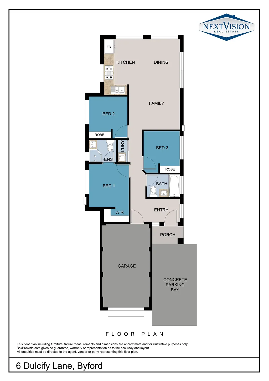 Byford 3房  BRAND NEW HOME!