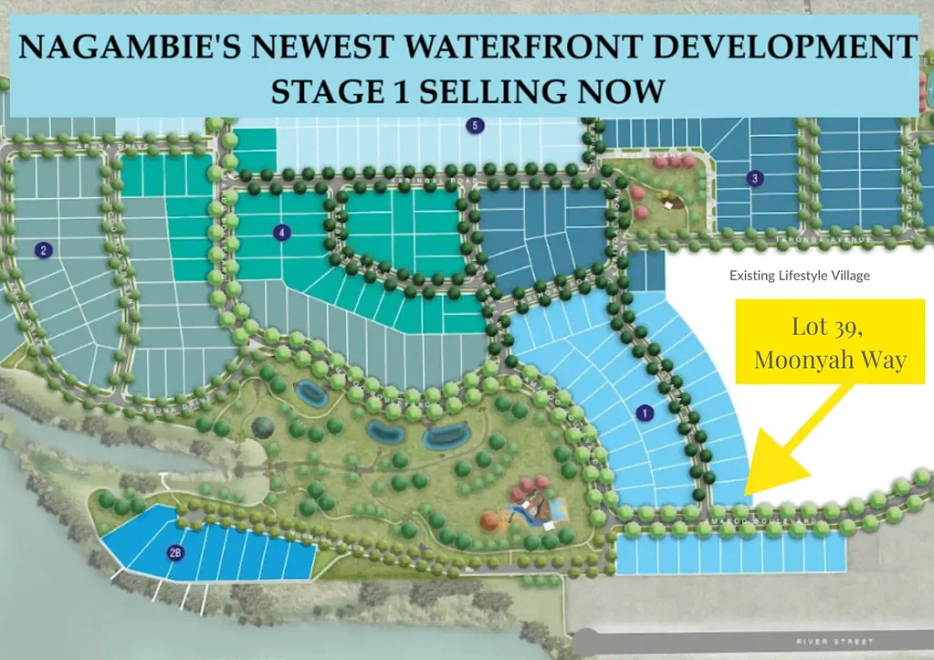 Nagambie GREAT BLOCK IN NEW WATERFRONT ESTATE