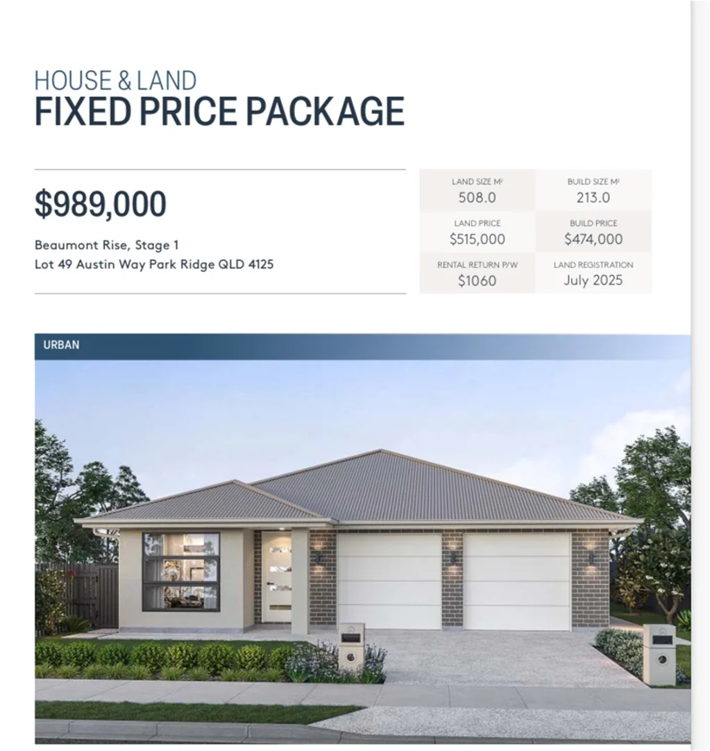 Lot 49 Austin Way, Park Ridge, QLD 4125