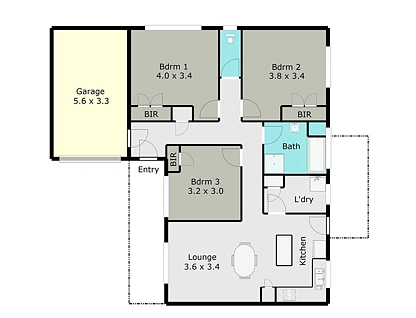 4/412A Wilson Street, Ballarat East, Ballarat, 3房, 1浴, Unit
