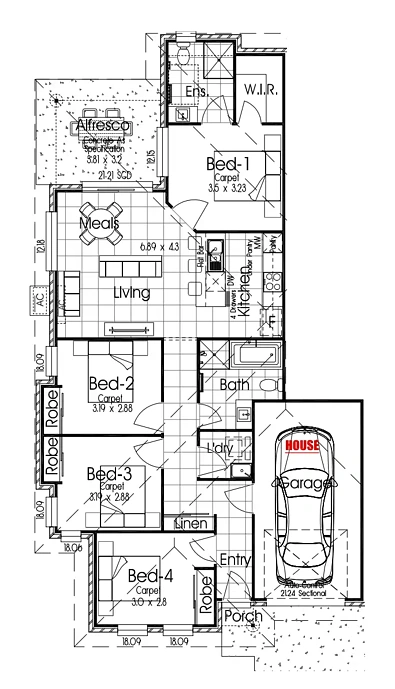 Plano ng Bahay - 1/37 Somerville Circuit, Park Ridge, QLD 4125