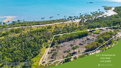 Emu Park Rare Absolute Beachfront Acreage
