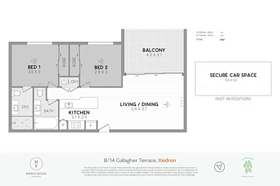 8/14 Gallagher Terrace, Kedron, QLD 4031, 2 slaapkamers, 2 badkamers, Apartment