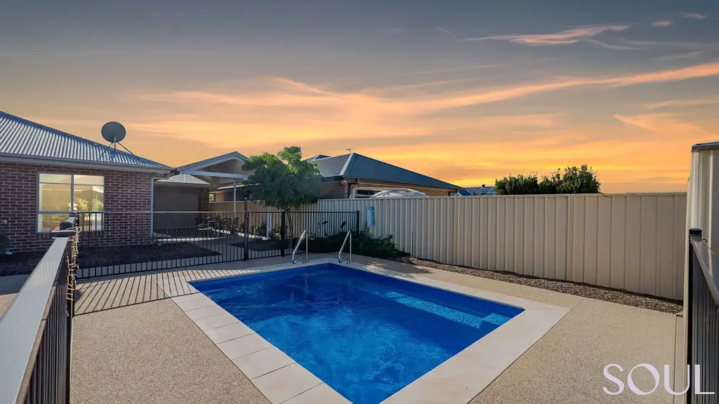 Griffith 3 Bedroom A pool in the backyard. Feels right.