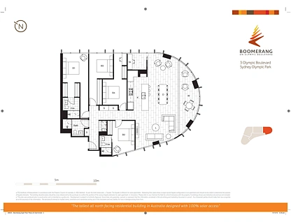3704/3 Olympic Boulevard, Sydney Olympic Park, Parramatta (Northwest suburbs), 4 Bedrooms, 3 Bathrooms, Apartment