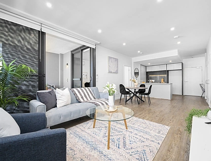 402/81B Lord Sheffield Circuit, Penrith, Outer Western Sydney, 2 rūma, 2 rūma horoi, Apartment