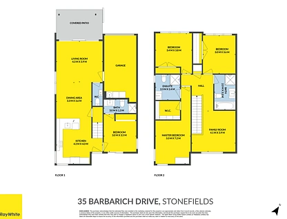 35 Barbarich Drive, Stonefields, Auckland City, 4 ਕਮਰੇ, 3 ਬਾਥਰੂਮ, Townhouse