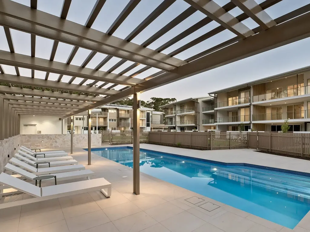 "Brand New" Ground-Level Sophistication in Noosaville's Hof Community – Designer Apartment with Private Terrace