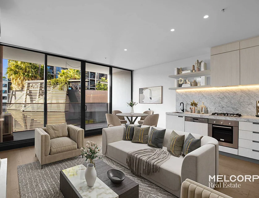 631/23 Blackwood Street, North Melbourne, Melbourne CBD, 2 ਕਮਰੇ, 1 ਬਾਥਰੂਮ, Apartment