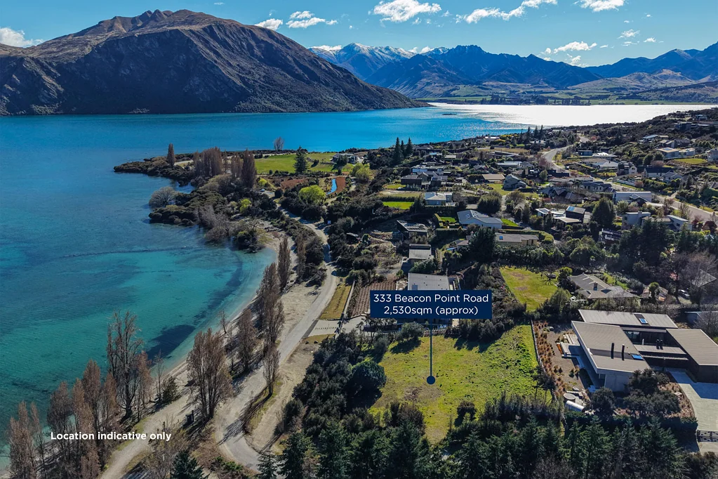 Wanaka A rare lakefront canvas