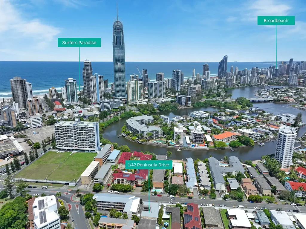 Surfers Paradise 2房  Central Surfers Opportunity - 2 Bedroom Unit