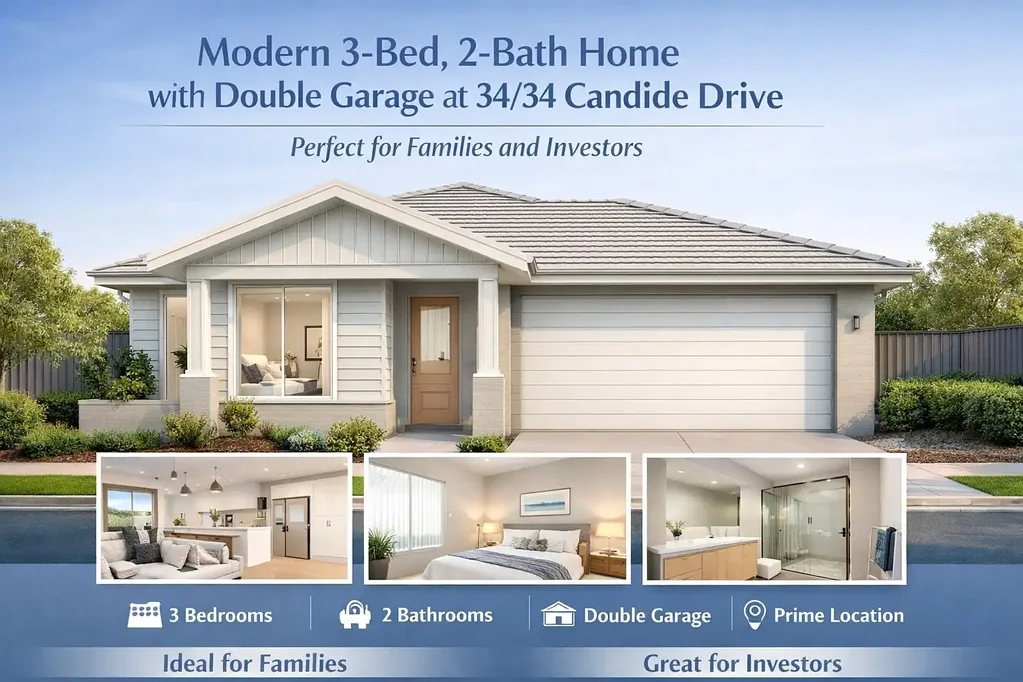Armstrong Creek 3 Slaapkamer Modern 3‑Bed, 2‑Bath Home with Double Garage — Perfect for Families and Investors in Armstrong Creek
