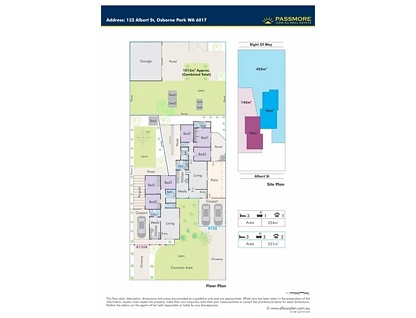 132 & 132A Albert Street, Osborne Park, North West Perth, 3 غرف, 1 حمامات, Apartment