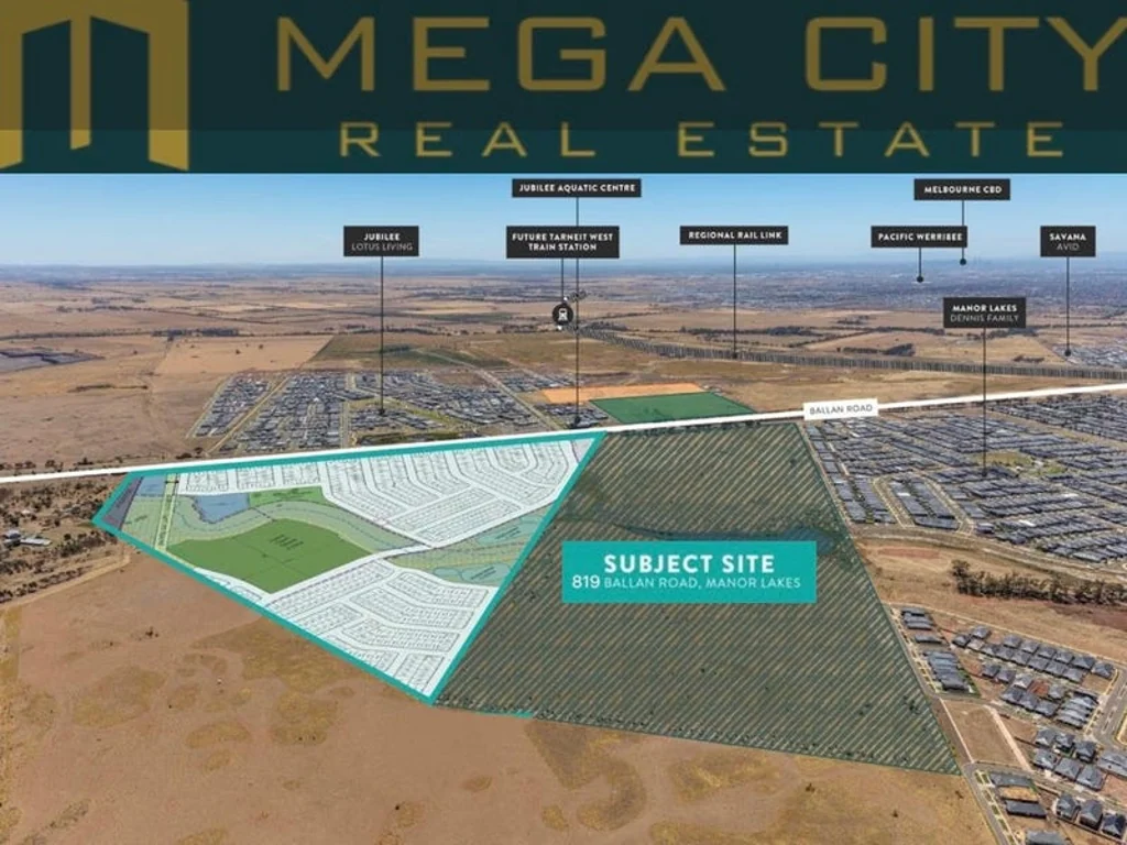 Manor Lakes Potential 111.7 (approx.) Acres future development land for sale
