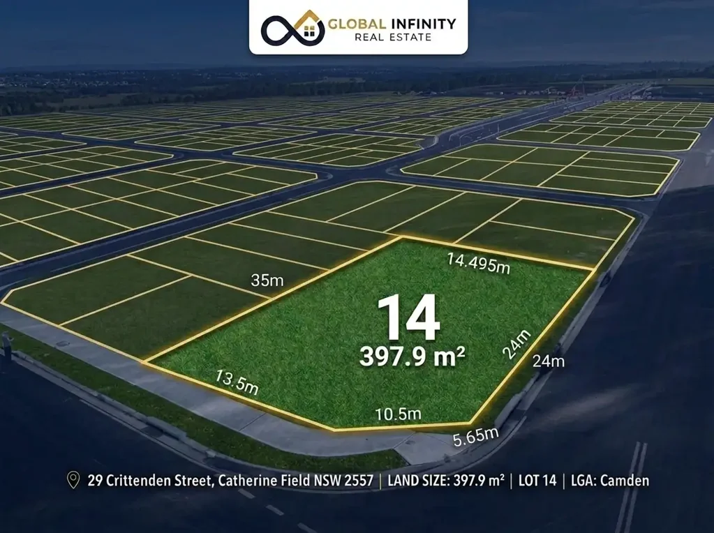Catherine Field 一块建造梦想的优质地块 | 397平方米 A Prime Block to Build Your Dream | 397m²