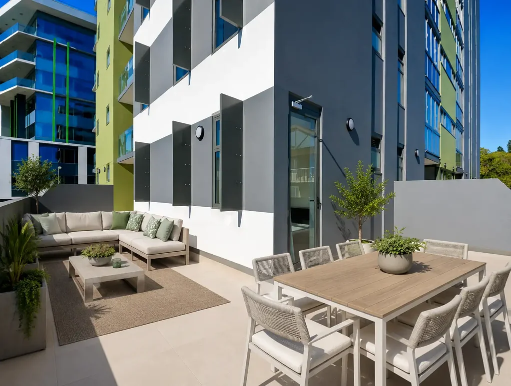 South Brisbane 1chambre Rare 64m² Private Outdoor Terrace | Multiple Outdoor Living Options