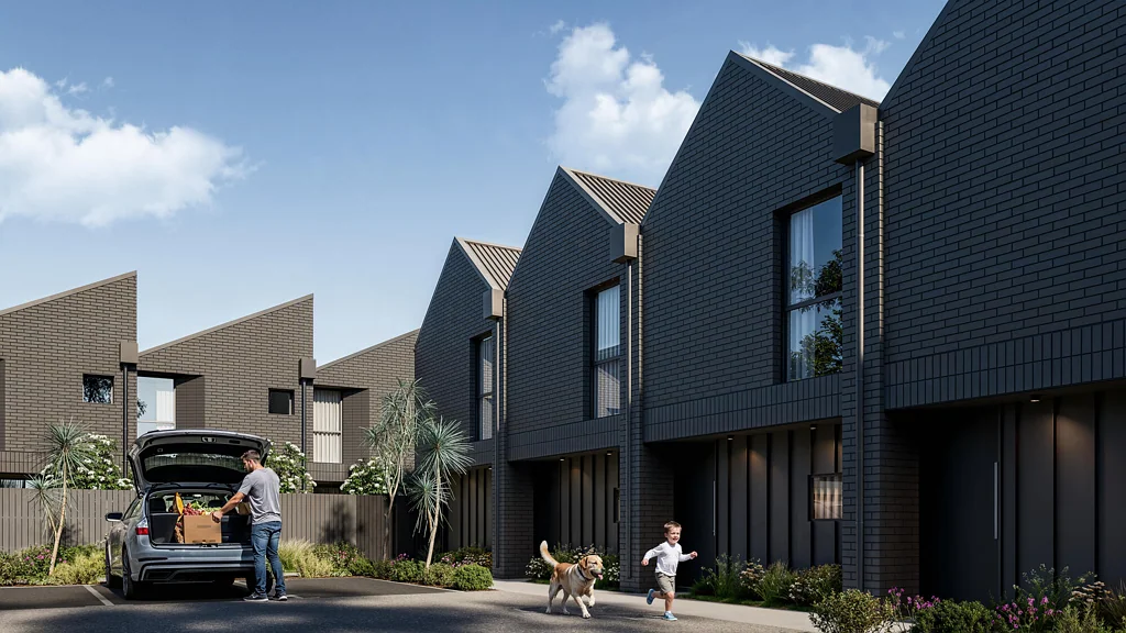 Addington 2Moenga Parkside - 2 Bedroom Townhouse with Carpark