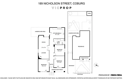 189 Nicholson Street, Coburg, VIC 3058, 3 chambres, 1 salles de bain, House
