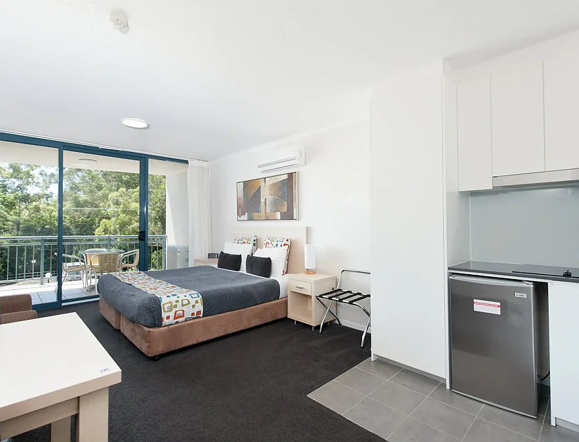 222/61b Dowling Street, Nelson Bay, Hunter, 1 rūma, 1 rūma horoi, Studio