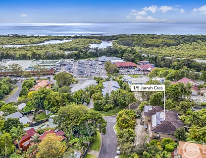 1/5 Jarrah Crescent, Ocean Shores, North Coast, 2 ห้องนอน, 1 ห้องน้ำ, Apartment