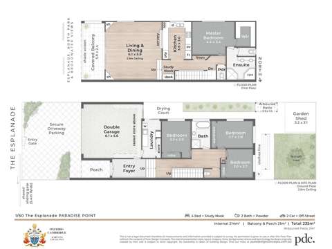 Paradise Point 4 Bedroom Luxurious Waterfront Living on the Esplanade  Expansive 4-Bedroom Home in Paradise Point!