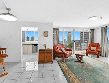 1708/67 Ferny Avenue, Surfers Paradise, Gold Coast, 2部屋, 2バスルーム, Apartment