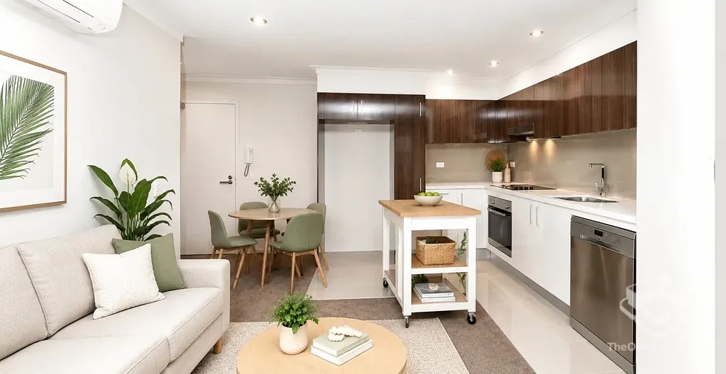 Modern -1 Bedroom,  1bath Apartment with City & Suncorp Stadium Views in Prime Milton Location