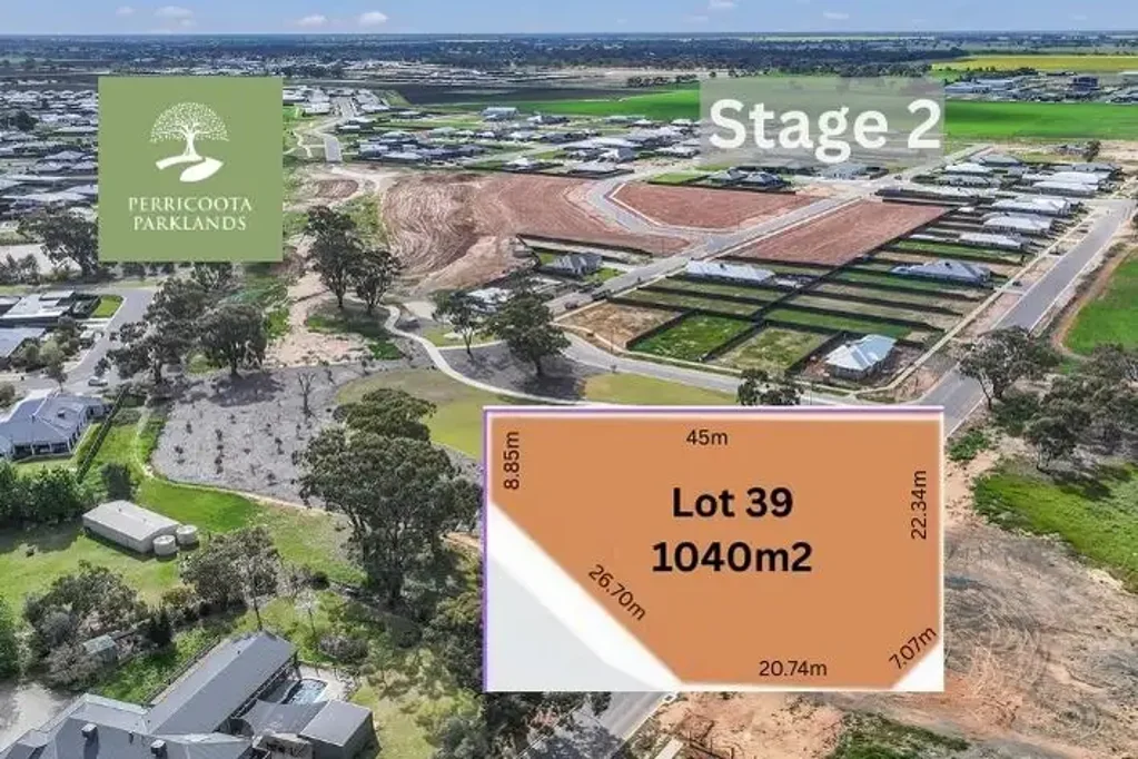 Moama  Lot 39 Perricoota Parklands, Moama