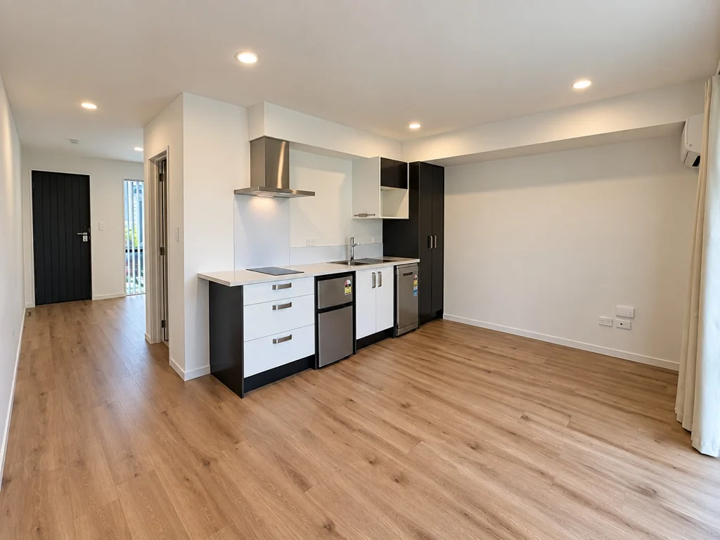 Modern open plan studio