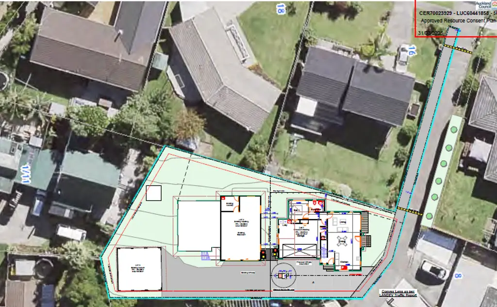 Botany Downs Prime Section 361m2 with RC Plans