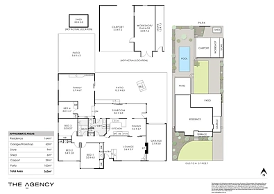 फ्लोर प्लान - 16 Euston Street, Wembley Downs, WA 6019