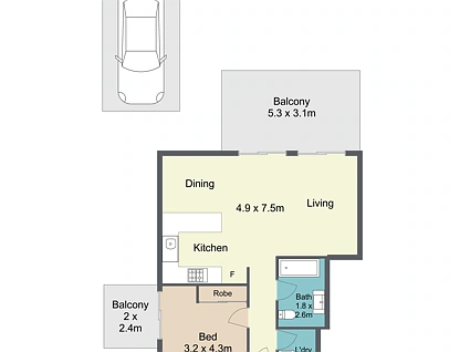 58/100-116 Leura Mall, Leura, Central Tablelands, 1房, 1浴, Apartment