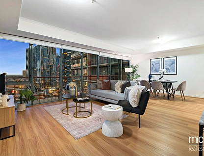1705/83 Queensbridge Street, Southbank, Melbourne CBD, 3 Kuwarto, 2 Banyo, Apartment