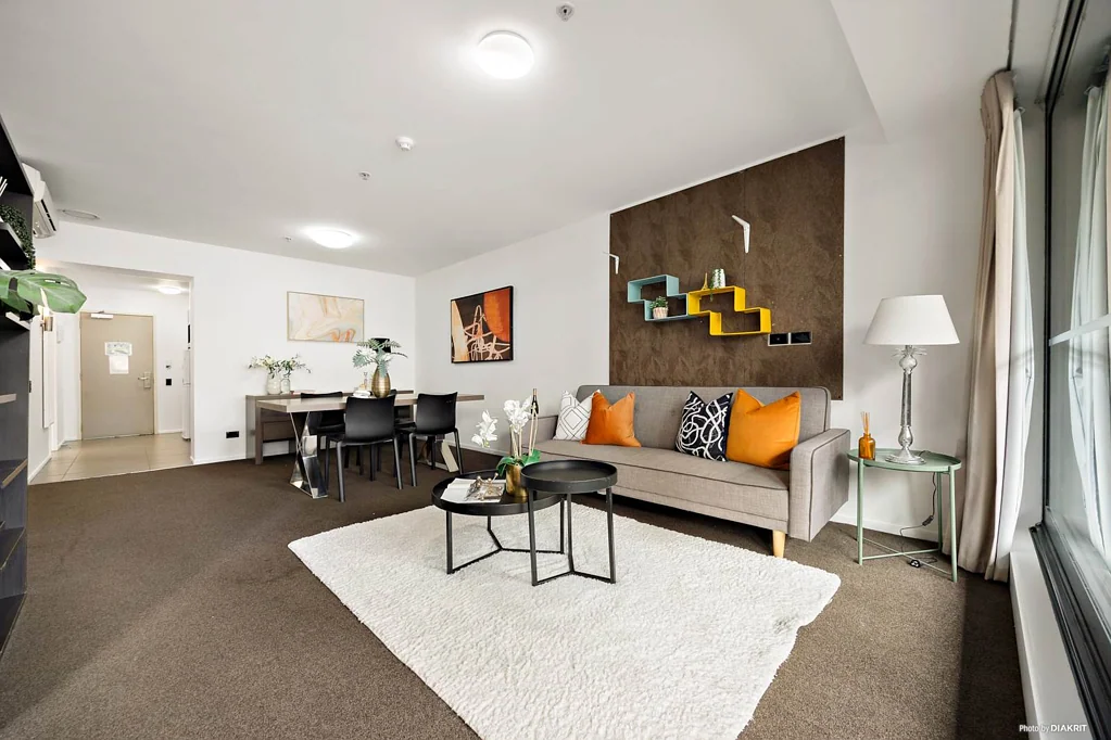 Auckland Central 2部屋 Contemporary Living by Britomart
