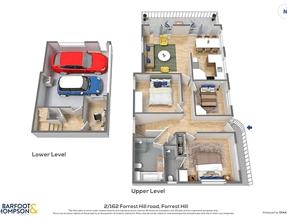 2/162 Forrest Hill Road, Forrest Hill, North Shore City, 3 ਕਮਰੇ, 2 ਬਾਥਰੂਮ, House