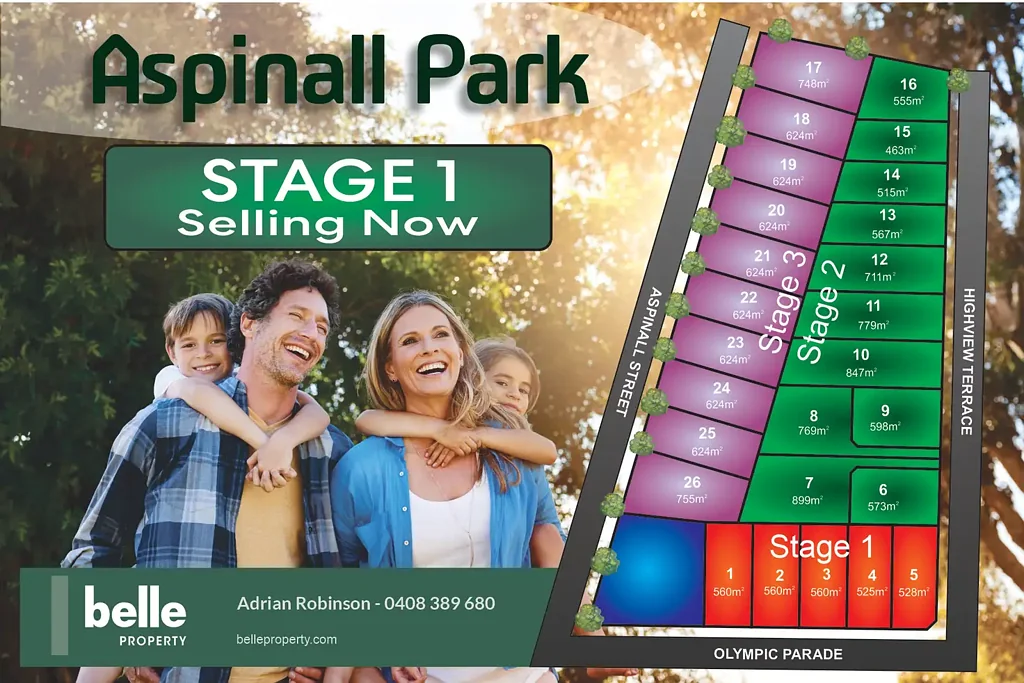 Kangaroo Flat  Aspinall Park – LAND RELEASE - Build your future in Kangaroo Flat